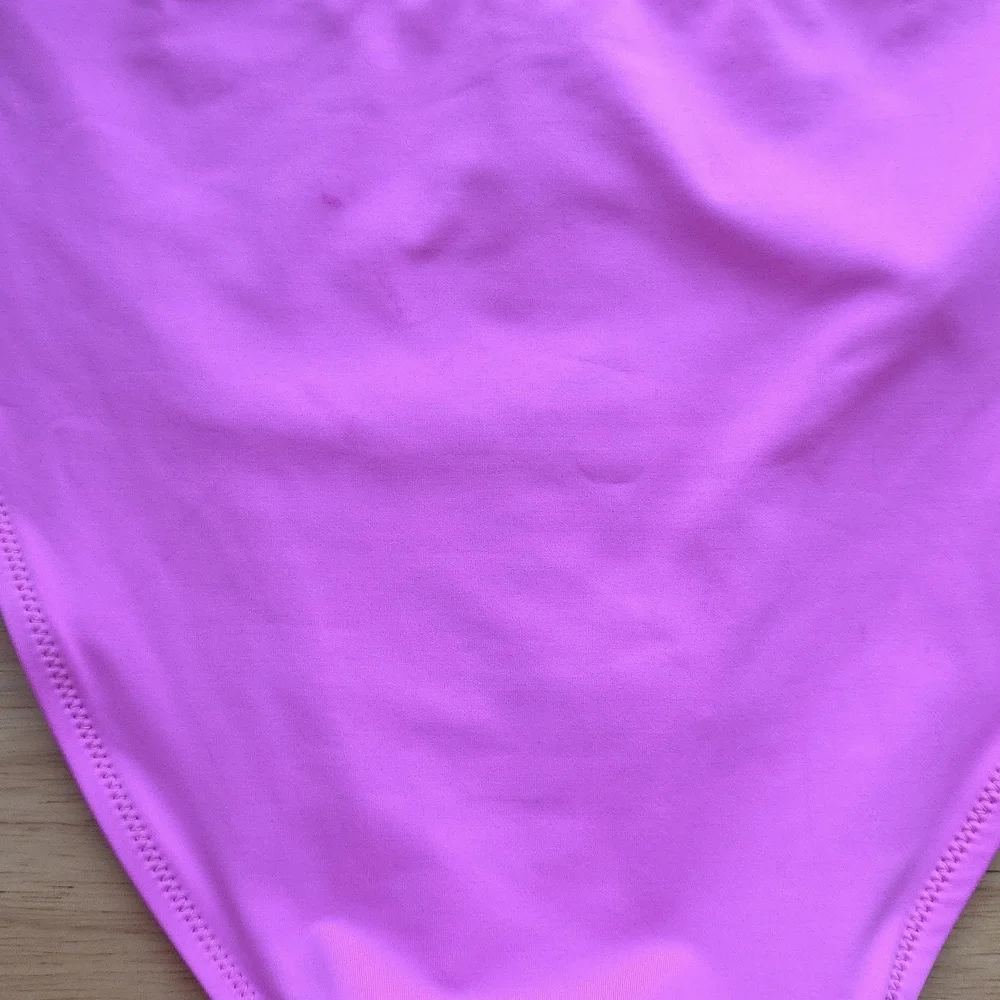 SKIMS Recycled Swim Cheeky Tanga Neon Orchid 4X Bottom #52